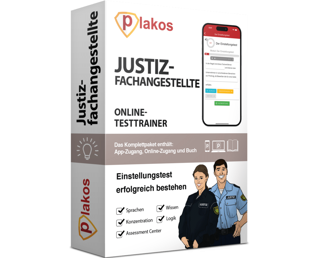 Justizfachangestellte Einstellungstest